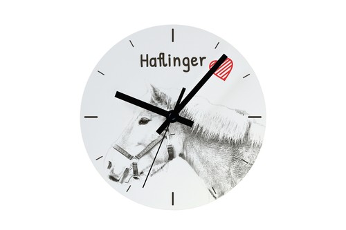 Haflinger horloge avec - , une
