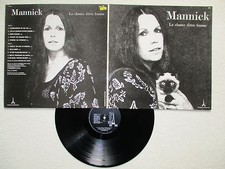LP 33T MANNICK "La chance d'être femme" BAM 5922 FRANCE §