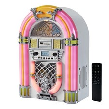 Retro mini jukebox CD player