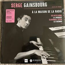 SERGE GAINSBOURG "À LA MAISON DE LA RADIO" 12" NUMBERED MAXI VINYL NEW / NEUF