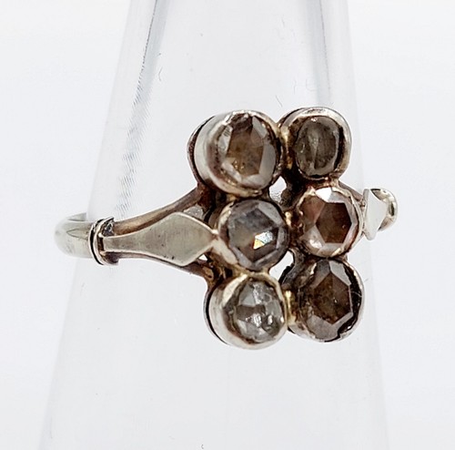 Bague marquise antique - , or