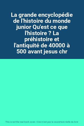 Grande encyclopédie de - la,