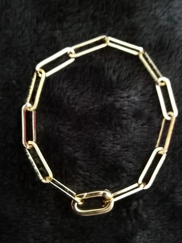 Bracelet maille trombone
