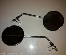 paire de rétroviseurs ronds