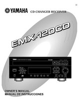 Manuel D'Utilisation Pour Yamaha EMX-120 CD