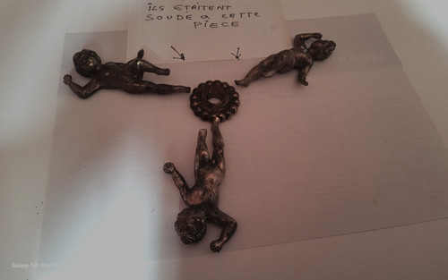 Sculpture angelots bronze - sculpture,