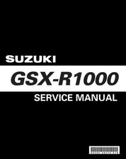 MANUEL REVUE ATELIER RÉPARATION PDF SUZUKI  GSXR 1000 k5 K6 SERVICE MANUAL 