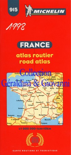 Atlas routier michelin la - atlas, de