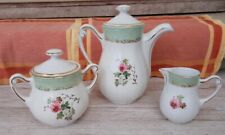 Cafetière + sucrier + Pot à lait faïence L' Amandinoise St Amand