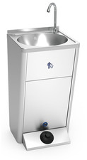 Lave mains autonome inox sur
