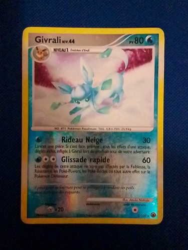 Carte pokémon givrali - pokémon:,