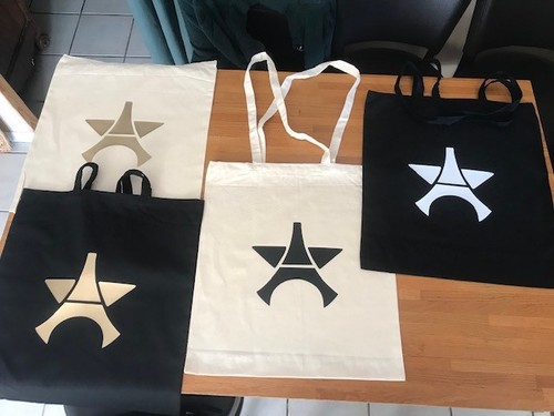 Sac shopping fourre tout coton