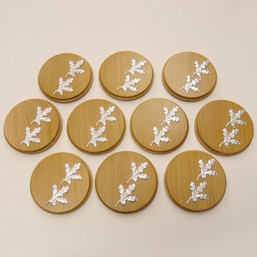 10x keilerschilder rond chêne - keilerschilder,