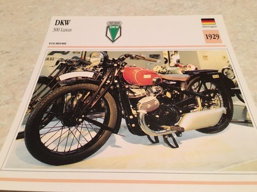 Carte moto dkw - carte, 300