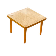 PLAYMOBIL * MAISON MODERNE * Table Jaune Carré Cuisine 5167 4055 