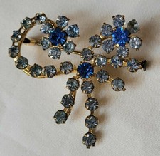 BIJOU VINTAGE BROCHE NOEUD
