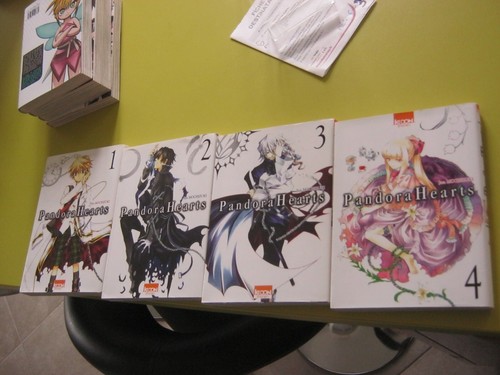 Manga pandora hearts 4 - pandora,