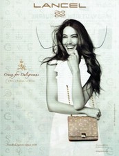 Publicité Advertising 1220 2011 Lancel  sac Daligramme  crazy
