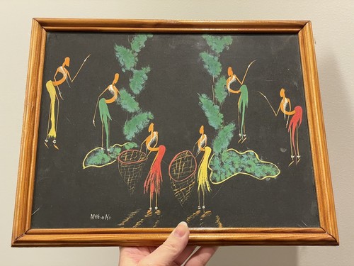 Tableau peinture art - tableau, africain