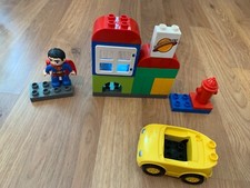 ENSEMBLE COMPLET LEGO DUPLO 10543 SUPERMAN RESCUE RARE BON ÉTAT