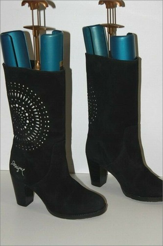 Desigual bottes velours - desigual, mi