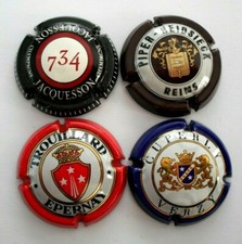 lot de 4 Capsules de CHAMPAGNE