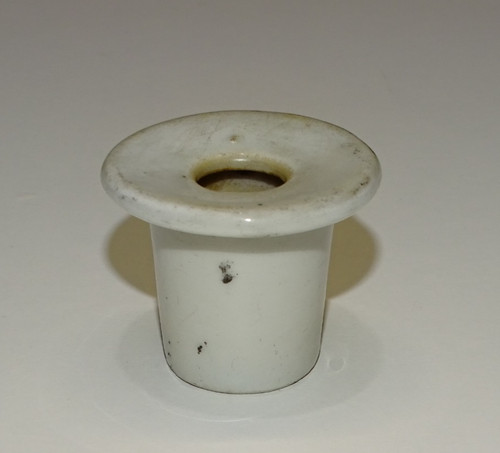 Ancien encrier porcelaine - -ancien,