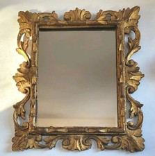 Miroir Style Rocaille Bois