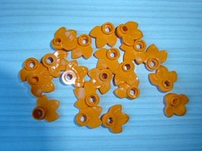 LEGO lot de 20 feuilles couleur orange végétation plante pièce détachée TBE