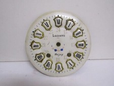 ancien cadran  d  horloge pendule