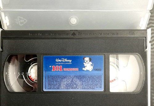 Vhs disney les 101 dalmatiens - vhs,