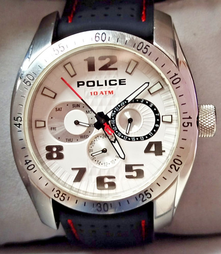 Montre homme police topgear - montre,