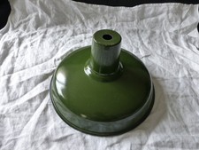 ANCIEN ABAT JOUR EN TOLE EMAILLEE DE COULEUR VERTE TRES BON ETAT