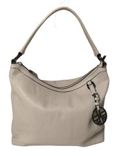 SILVIO TOSSI Shopper Large Dames Sac blanc cassé style décontracté