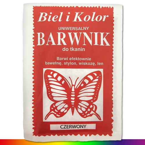 Peinture textile rouge - 10,