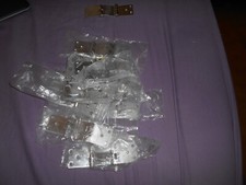 Lot de quinze charnieres inox accastillage