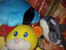 3 peluches : Ourson veilleuse