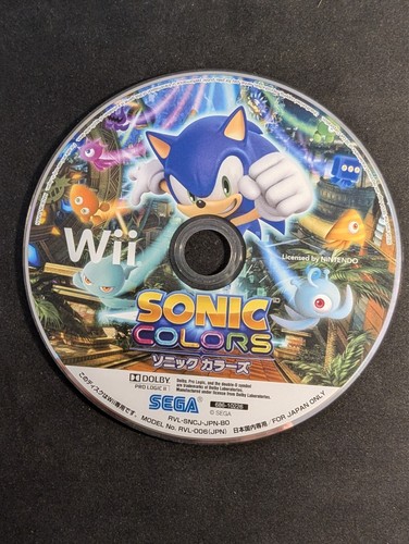 Sonic colourswii sega - sonic,