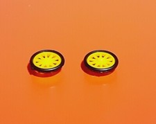 Rami JMK Lot de 2 Roues Jaunes Pièces détachées Pneus à Rayon