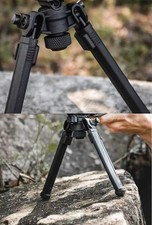 Bipied tactique rotatif et télescopique pour attache M-lok avec 7 positions (19 