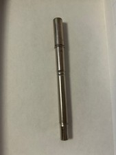 Ancien porte- plume de voyage métal Blanzy Poure avec réserve plumes