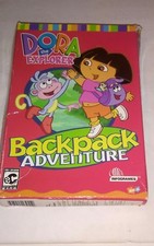 Dora The Explorer : Sac à Dos Aventure Enfants Jeu PC Cd-Rom Nick Jr Nickelodeon