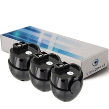 Lot de 3 batteries type 6.27271 pour Metabo 2000mAh 4.8V - Soci?t? Fran?aise -