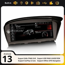 8,8" Android 14 Autoradio GPS Navi BMW 3er E90 E91 E92 E93 5er E60/61/63/64 CCC