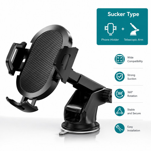 Support téléphone voiture - support, 3