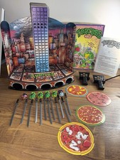 Tortues Ninja La Tour de L'angoisse Complet Jeux de société Habourdin 1990 Tbe