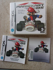 jeu vidéo VF Nintendo DS MarioKart boitier et notices uniquement