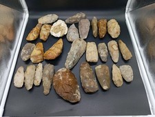 Lot De  27 bifaces Taillés en