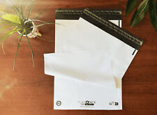 Enveloppes plastiques blanches opaques - 9 formats au choix - lots de 10 à 1000