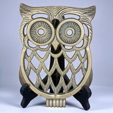 Dessous de plat hibou chouette